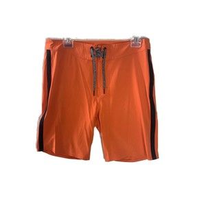 Land's End Orange Swim Trunks